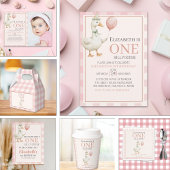 One Silly Goose 1st Birthday Girl Geschenkschachtel