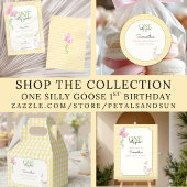 One Silly Goose Pink Balloons Books for Baby Begleitkarte