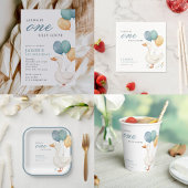 Ein Alberner Gänsejunge 1. Geburtstag Party Serviette