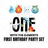 Eins mit Begrüßungszeichen Poster