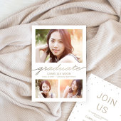 Opulenter Typ bearbeitbarer Abschluss Postkarte