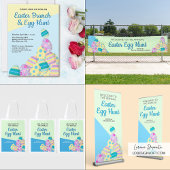 Ostereier - farbenfrohe Illustration - Geschenk Geschenkpapier