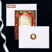 Weihnachts-Rücksendeadress-Stempel selbstfärbend Permastempel (Personalisiere diese Kollektion eines unabhängigen Creators.)