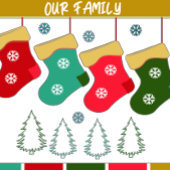 Vintage Blogs: Retro-Weihnachtsadressen-Etikett Adressaufkleber