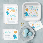 Sesamstraße | Cookie Monster 1. Geburtstag Serviette