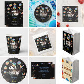 Aus diesem Weltraum-Abenteuer-Kindergeburtstag Geschenkschachtel