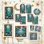 Wir sind über der Blumen-Mädchen-Babydusche Pappteller