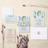 Oyster Roast Plate Wedding Save the Date Einladung (Personalisiere diese Kollektion eines unabhängigen Creators.)