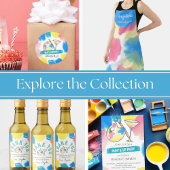 Paint und Sip Geburtstagsparty Malerei Weinetikett