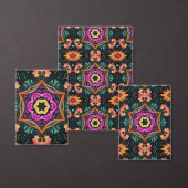 Pink Paisley Floral Gästebuch (Personalisiere diese Kollektion eines unabhängigen Creators.)