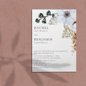 Boho Wedding feiert Mr & Mrs Custom Floral Serviette