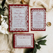 Burgund-Schmuckdeckchen-Hochzeitsplatzkarten im St Tischnummer