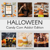 Custom Candy Corn Stripes Post it Notes Post-it Klebezettel