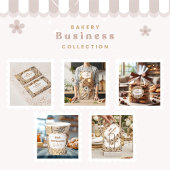 Pastel Bakery Branding Fensteraufkleber