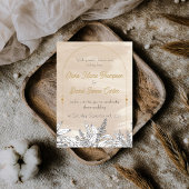 Pastell Rosa Hochzeit RSPV Karte