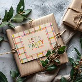 Personalisierte Karierte Schürze