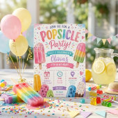 Personalisierte Eisparty  Tischnummer