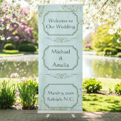 Pastel Aquamarine weiße Blume Hochzeit Untersetzer