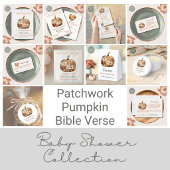 Patchwork-Heart-Windelraffel-Einschlusskarte Begleitkarte