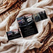 Patriotic Police Officer Graduation Einladung