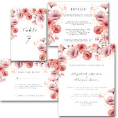 Peach Fuzz Wedding Advice Well Wwish Hinweiskarte