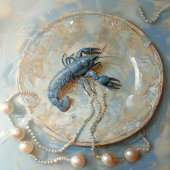 Perle - flache Einladung: 12,7 cm x 17,8 cm Save The Date