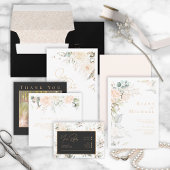 Set der Tone Ebony Elfenbeinfarbenpalette ID989 Begleitkarte