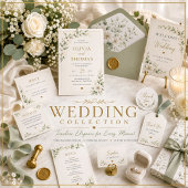 Moderne Luxus-Hochzeitspersonalisation Poster