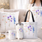 Personalized Kids Name Garden Mother Tasche