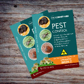 Pest Kontrolle bearbeitbares Glossarposter Poster