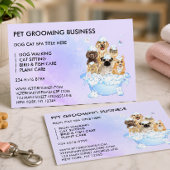 Tierpfleger sitzender Hund Katze Spa groß Fensteraufkleber