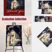 Foto Personalisiert Text Graduate Bible Scripting Fleecedecke