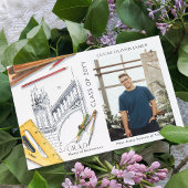 Abschluss Class Architecture Engineer Foto Milchtasse