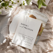 Zeitgenössische Schrift Modernes Foto Save the Dat Save The Date