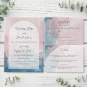 Rosa und blaue Probe Abendessen (Personalisiere diese Kollektion eines unabhängigen Creators.)