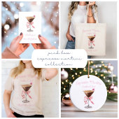 Niedlich Espresso Martini Weihnachtsgeschenk oder Feiertagskarte