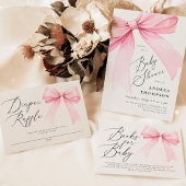 Coquette Guess Who Mommy or Daddy Baby Shower Game