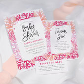 Budget Pink Coral & Jellyfish Kinderdusche