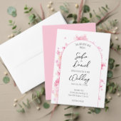 Orangene Wasserfarben-Blume in Rosa (Personalisieren Sie die Kollektion dieses unabhängigen Creators. Test)