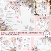 Butterfly Wildflower Return Address