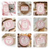 Little Sweetheart Valentine Bow 1st Birthday Einladung