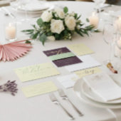 Pistachio & Cream Wedding Custom Photo Calligraphy Save The Date