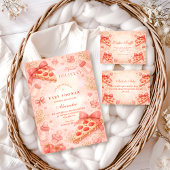 Pizza Night Diapper Raffle Begleitkarte