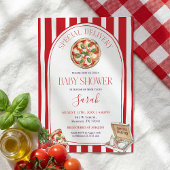 Special Delivery Italian Baby Shower  Einladung
