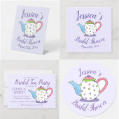 Personalisierter Tea Time Party Cup Teacup Post Post-it Klebezettel