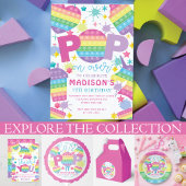 Pop It Birthday Personalisiert Girl Serviette