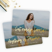 Positiver Outlook Foil Abschluss Einladung Foil I