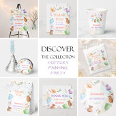 Pottery Painting Birthday Dankeskarte