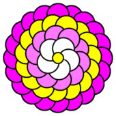 Tropical Ombre Rectangle (TOR) Krawatte