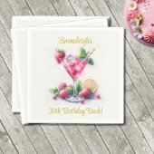 Hübsch in rosa Random-Sized Pink-Polka-Dosen Geschenkpapier